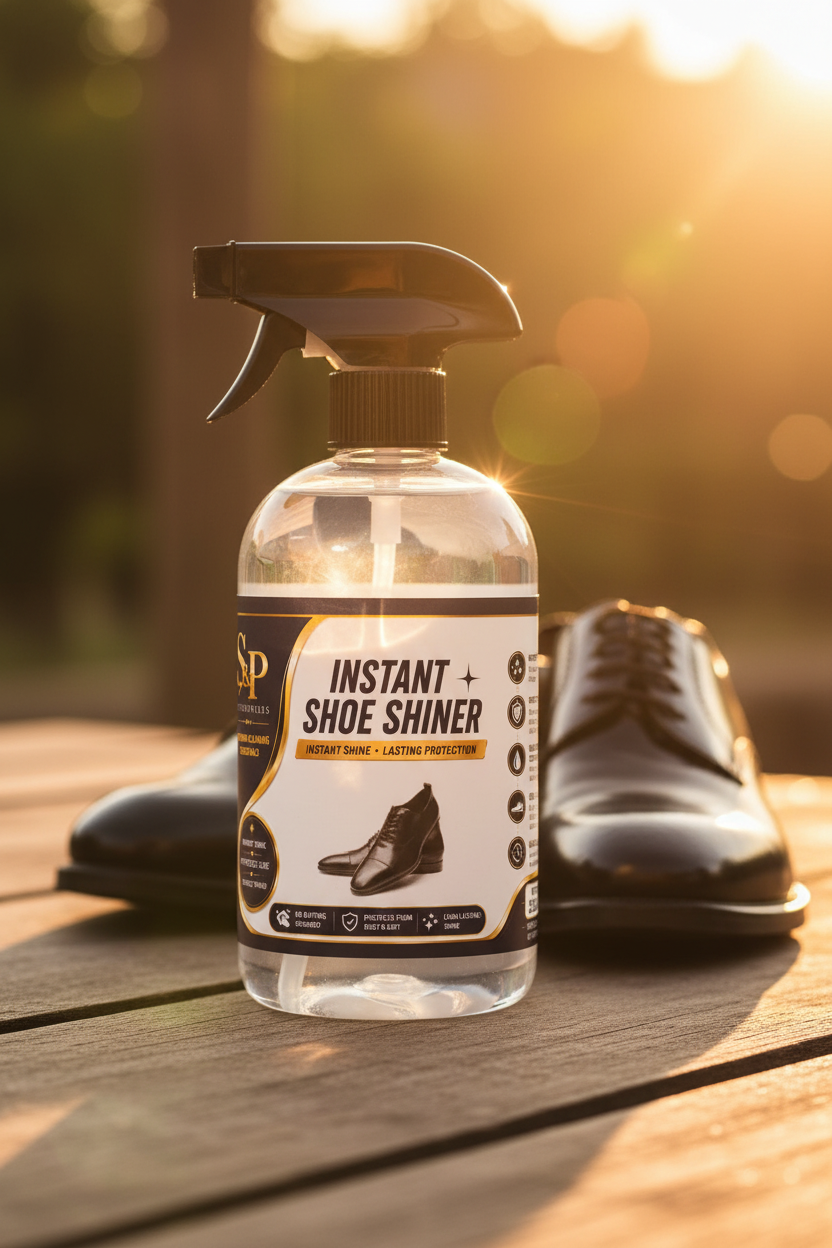 Premium Instant Shoe Shiner Spray 250 ml