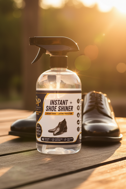 Premium Instant Shoe Shiner Spray 250 ml