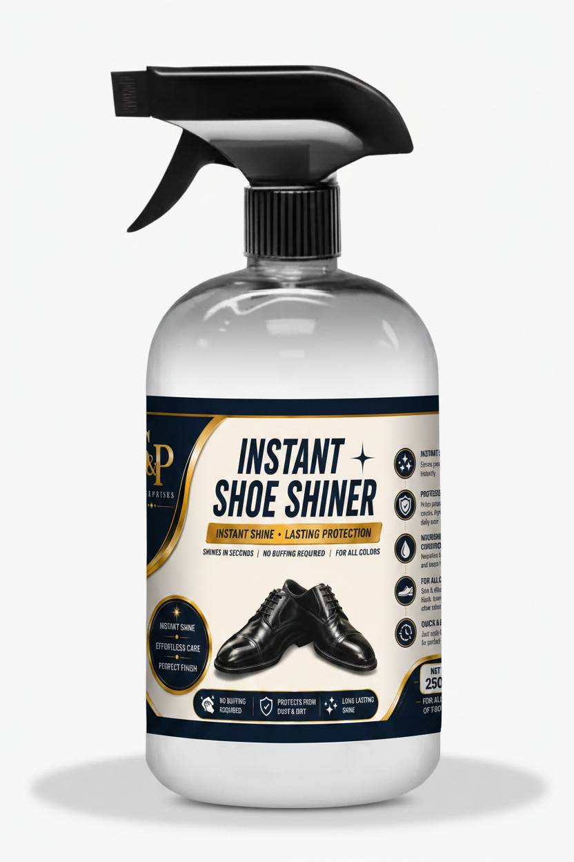 Shoe Care Bundle (2 in 1) | Sneaker Cleaner & Instant Shoe Shiner