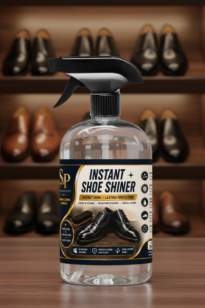 Premium Instant Shoe Shiner Spray 250 ml