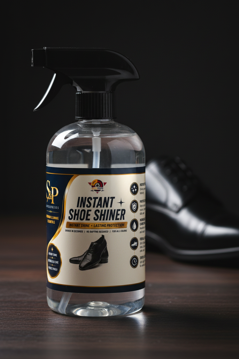 Premium Instant Shoe Shiner Spray 250 ml