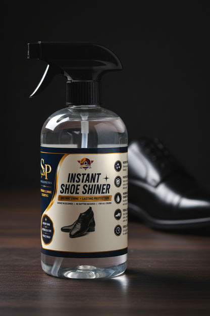 Premium Instant Shoe Shiner Spray 250 ml